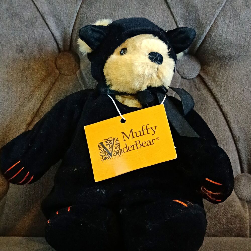 North American Bear Co. Muffy VanderBear Halloween 8in Jointed Plush w/ Tag